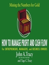 How to Manage Profit and Cash Flow